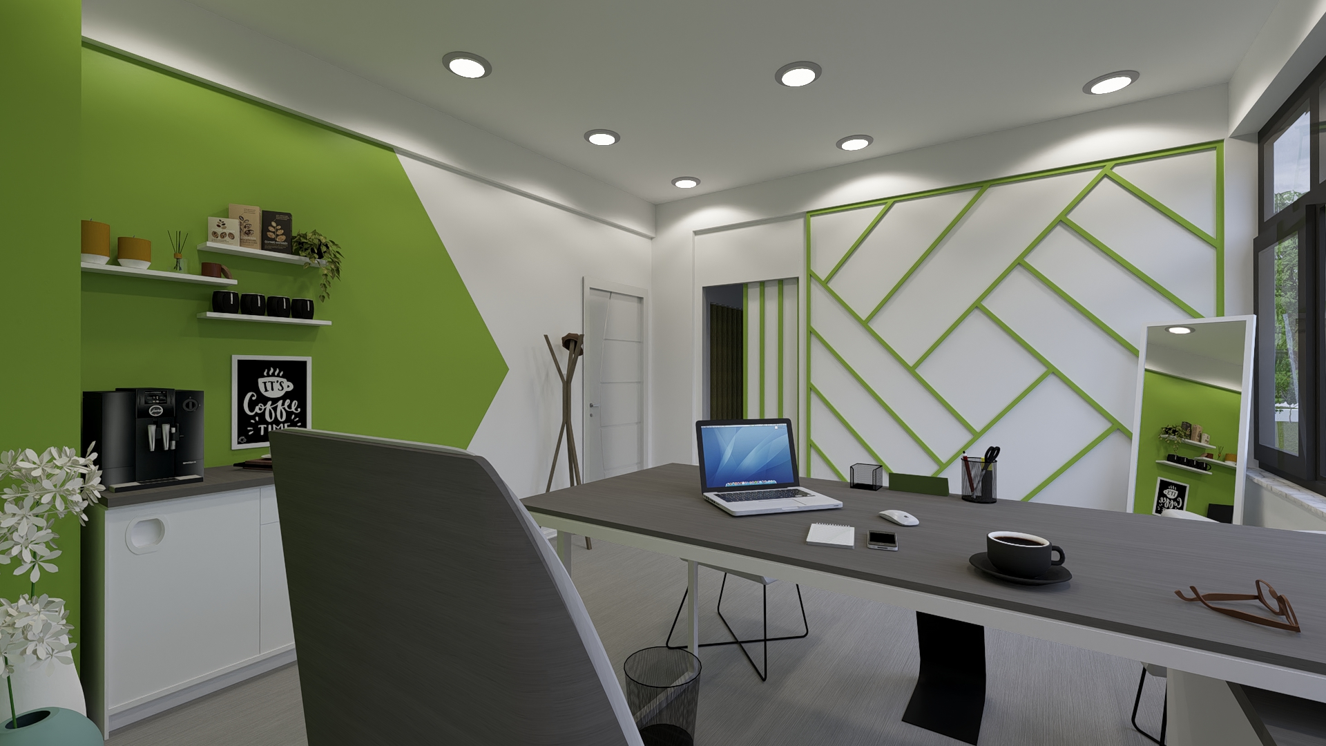 diyetisyenlik ofisi mekan tasarımımız.